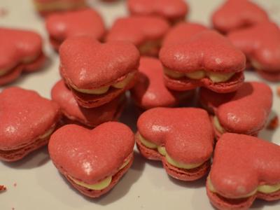 Valentine Macarons